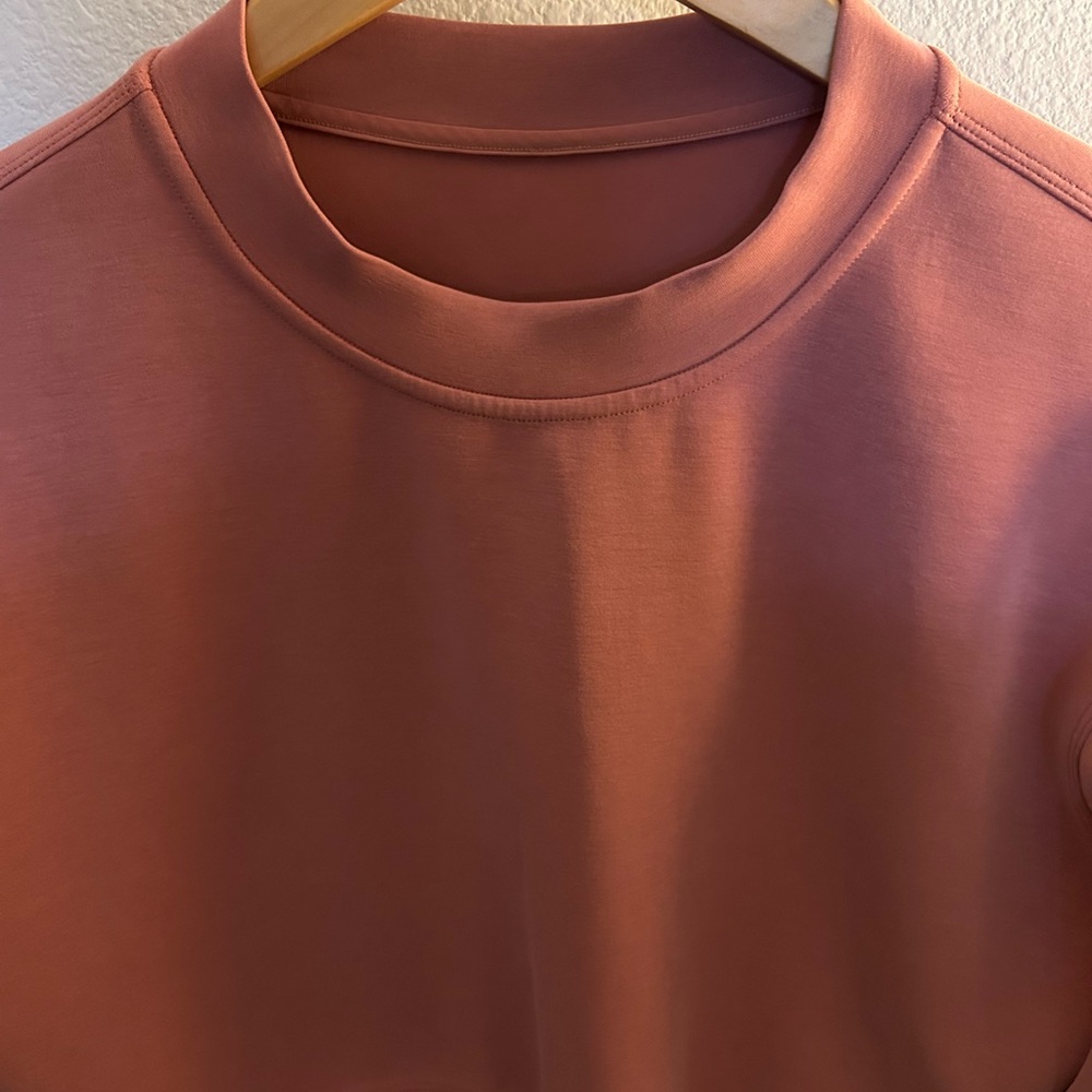 LULULEMON PERFECTLY OVERSIZED CROPPED CREW SOFTSTREME SIZE 0 - Picture 7 of 8